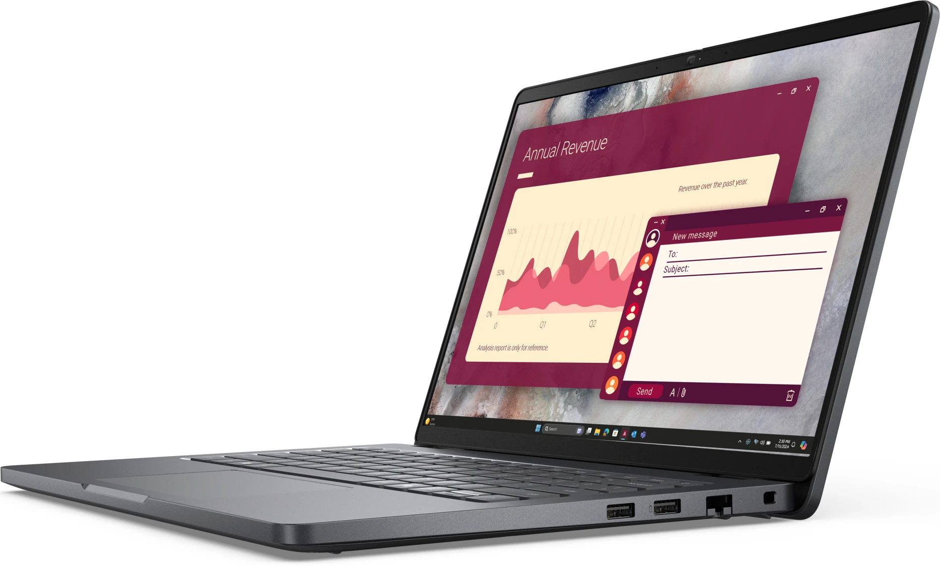 DELL 使用少 M.2 SSD＋2.0TB Win11 Pro i5 16GB Dell Notebook Pro Essential Intel Core 7-150U 14
